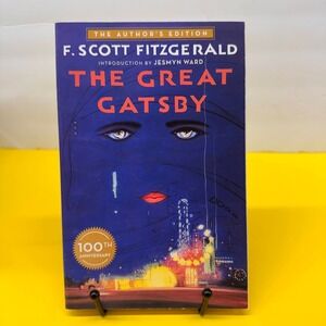 The Great Gatsby F Scott Fitzgerald Authors Edition 100th Anniversary Paperback